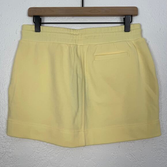 Fabletics Year Round Terry Mini Skirt Butter Yellow NWT Size Small - Picture 3 of 5